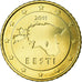 Estonia, 50 Euro Cent, 2011, EBC, Latón, KM:66