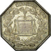 France, Token, Notary, 1833, MS(60-62), Silver, Lerouge:72