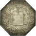 France, Token, Notary, 1833, AU(55-58), Silver, Lerouge:72