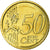 San Marino, 50 Euro Cent, 2008, Rome, MS(63), Mosiądz, KM:484