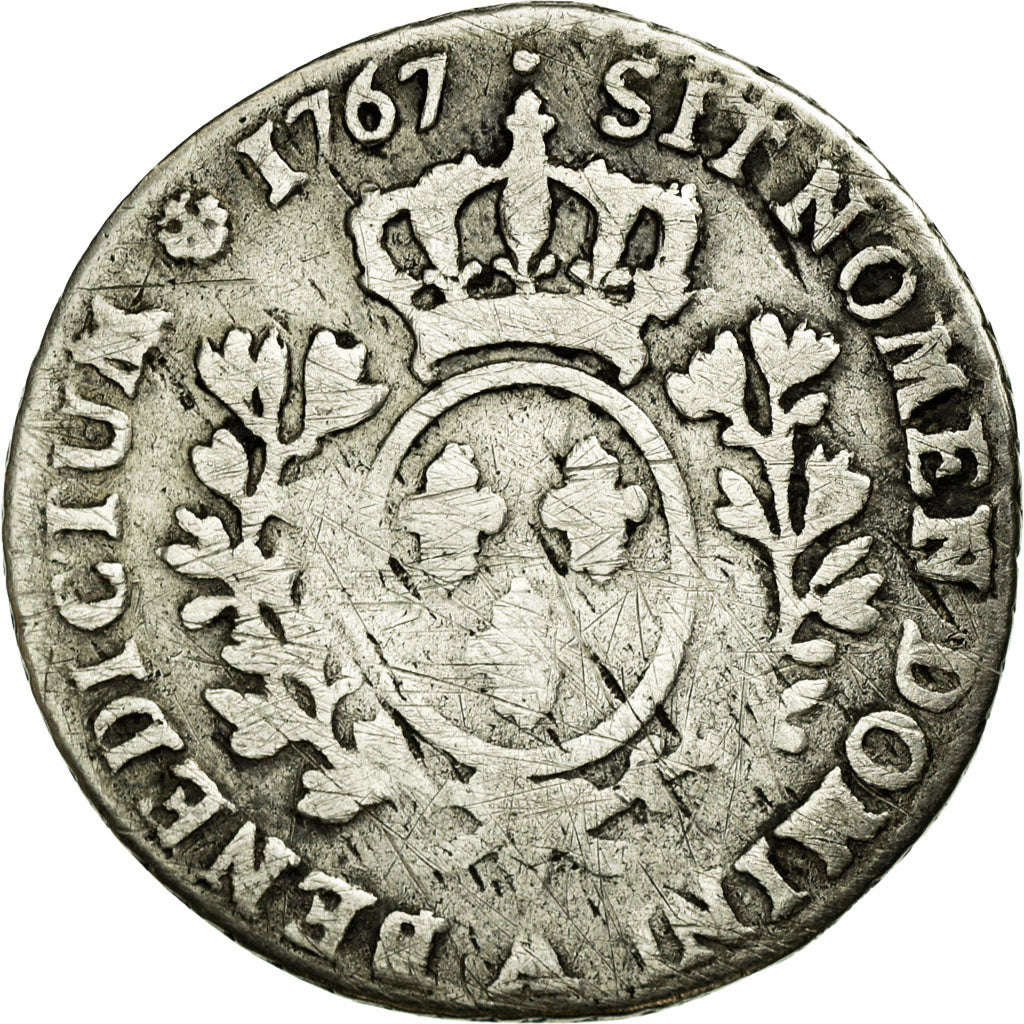 Coin, France, Louis XV, 1/10 Écu au bandeau, 12 Sols, 1/10 ECU, 1767, Paris