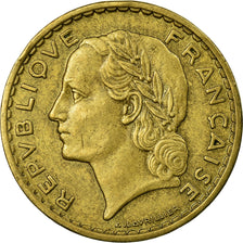 Munten, Frankrijk, Lavrillier, 5 Francs, 1940, Paris, ZF, Aluminum-Bronze
