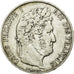 Coin, France, Louis-Philippe, 5 Francs, 1844, Lille, VF(30-35), Silver