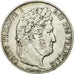 Coin, France, Louis-Philippe, 5 Francs, 1844, Lille, VF(30-35), Silver