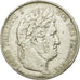 Coin, France, Louis-Philippe, 5 Francs, 1844, Lille, VF(30-35), Silver