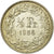 Coin, Switzerland, 1/2 Franc, 1956, Bern, AU(55-58), Silver, KM:23