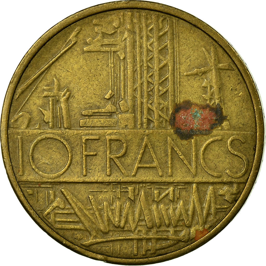 Coin, France, Mathieu, 10 Francs, 1984, Paris, VF(30-35), Nickel-brass, KM:940