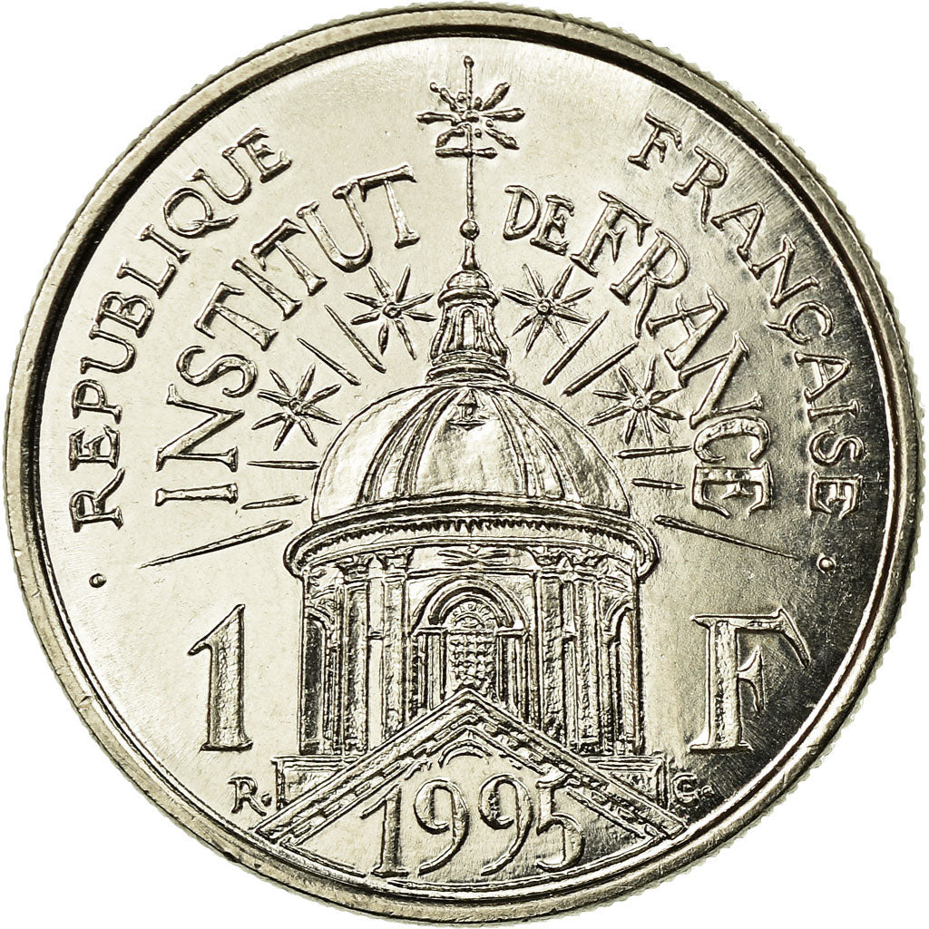 Moneda, Francia, Institut, Franc, 1995, Paris, EBC, Níquel, KM:1133