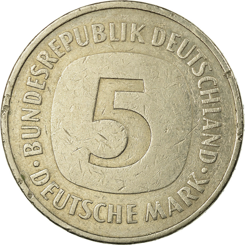 Monnaie, République fédérale allemande, 5 Mark, 1978, Hambourg, TB+