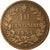 Coin, Italy, Umberto I, 10 Centesimi, 1894, Rome, VF(20-25), Copper, KM:27.2