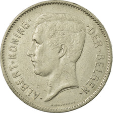 Coin, Belgium, 5 Francs, 5 Frank, 1933, EF(40-45), Nickel, KM:98