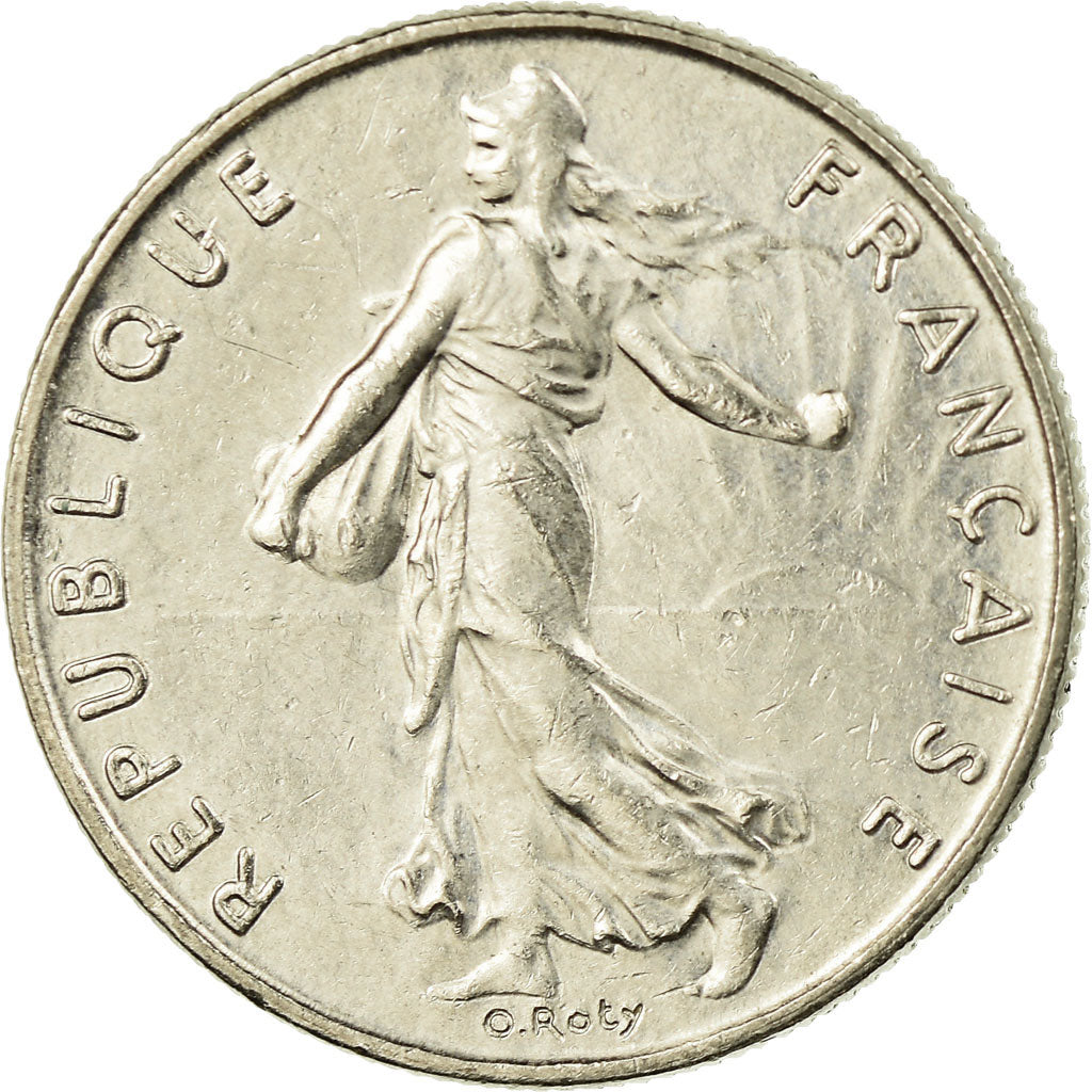 Coin, France, Semeuse, 1/2 Franc, 1994, Paris, EF(40-45), Nickel, KM:931.2