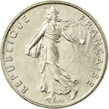 Coin, France, Semeuse, 1/2 Franc, 1994, Paris, EF(40-45), Nickel, KM:931.2