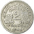 Munten, Frankrijk, Bazor, 2 Francs, 1944, Beaumont - Le Roger, FR+, Aluminium