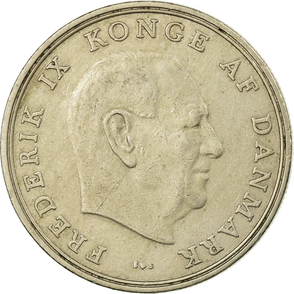 Münze, Dänemark, Frederik IX, 5 Kroner, 1972, Copenhagen, SS, Copper-nickel