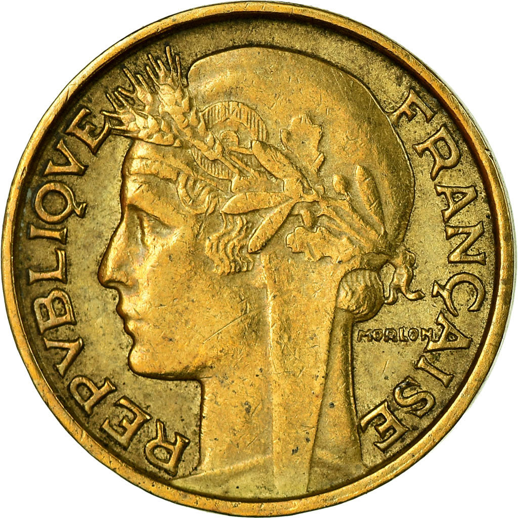 Coin, France, Morlon, 50 Centimes, 1932, EF(40-45), Aluminum-Bronze, KM:894.1