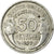 Moneda, Francia, Morlon, 50 Centimes, 1947, Paris, MBC, Aluminio, KM:894.1a