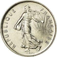 Coin, France, Semeuse, 5 Francs, 1991, Paris, EF(40-45), Nickel Clad