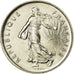Coin, France, Semeuse, 5 Francs, 1991, Paris, EF(40-45), Nickel Clad