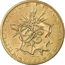 Coin, France, Mathieu, 10 Francs, 1985, EF(40-45), Nickel-brass, KM:940
