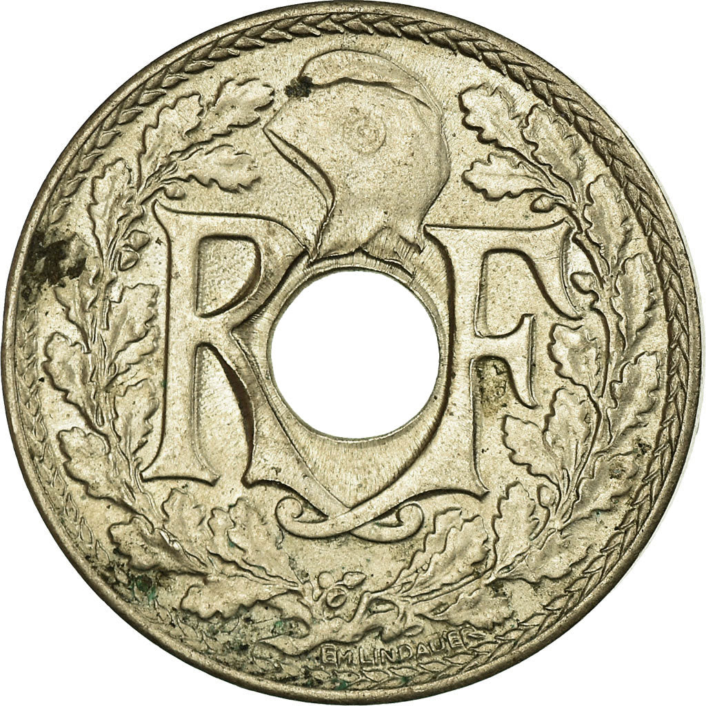 Coin, France, Lindauer, 10 Centimes, 1938, EF(40-45), Nickel-Bronze, KM:889.1