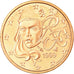 Frankrijk, Euro Cent, 1999, ZF, Copper Plated Steel, Gadoury:1, KM:1282