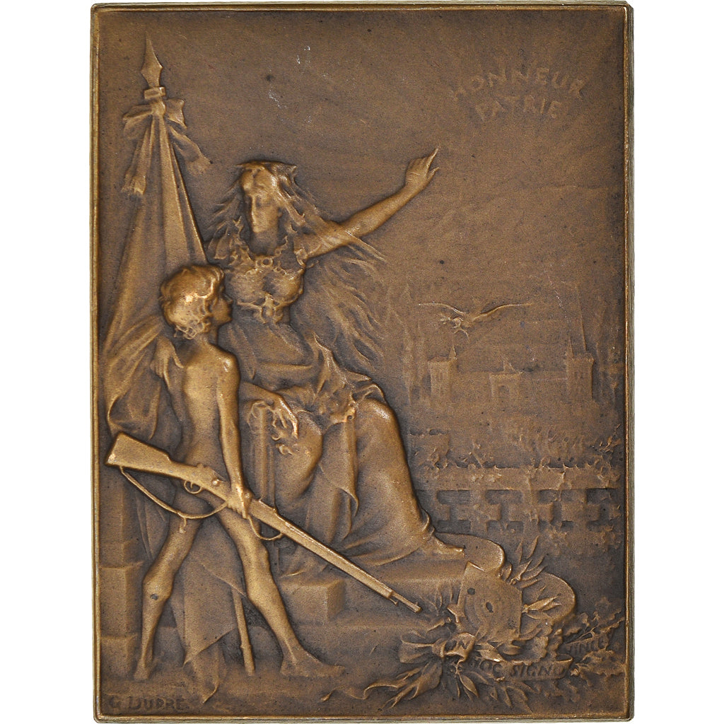 Frankreich, Medaille, Société Mixte de Tir de Nice, Sports & leisure, 1902