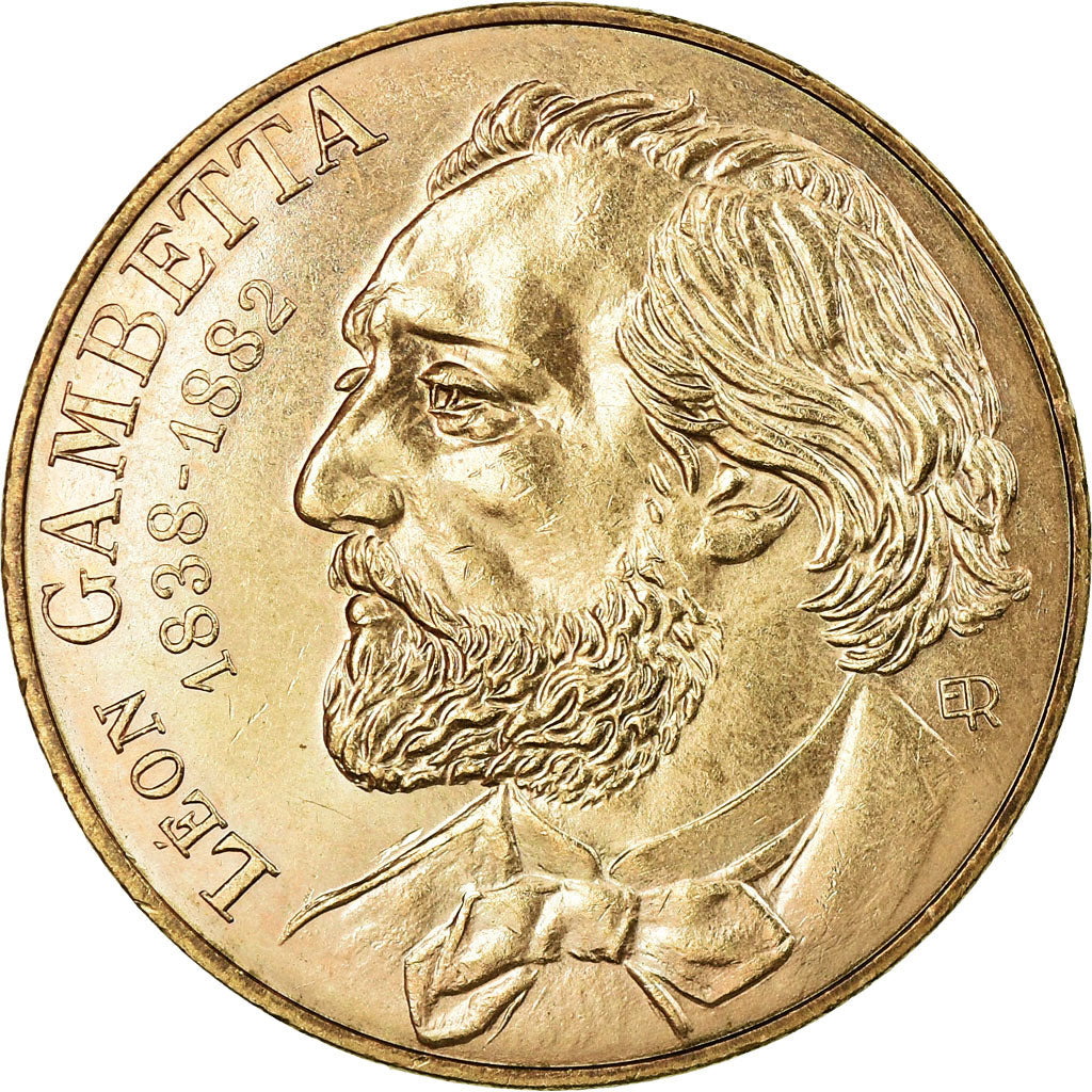 Coin, France, Gambetta, 10 Francs, 1982, AU(55-58), Nickel-Bronze, KM:950