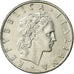 Coin, Italy, 50 Lire, 1976, Rome, AU(55-58), Stainless Steel, KM:95.1