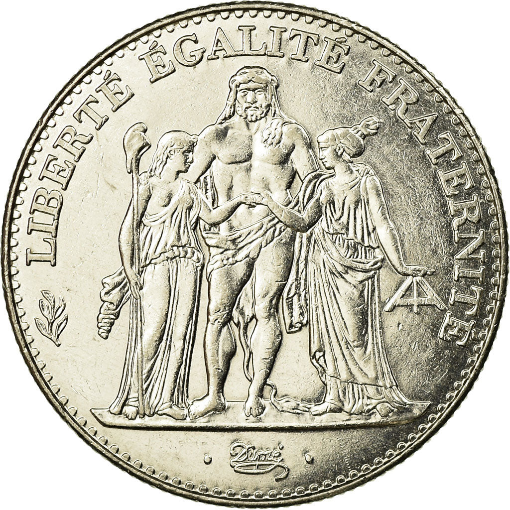 Moneda, Francia, Hercule, 5 Francs, 1996, Paris, MBC, Níquel, KM:1155