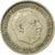 Munten, Spanje, Caudillo and regent, 25 Pesetas, 1958, ZF, Copper-nickel, KM:787