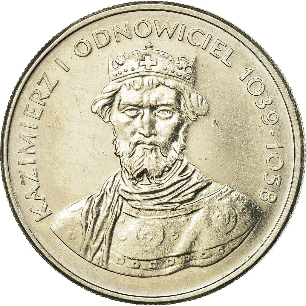 Coin, Poland, 50 Zlotych, 1980, Warsaw, EF(40-45), Copper-nickel, KM:117