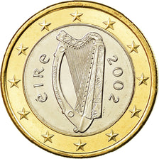 REPUBBLICA D’IRLANDA, Euro, 2002, SPL, Bi-metallico, KM:38