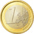Portugal, Euro, 2003, MS(63), Bimetálico, KM:746