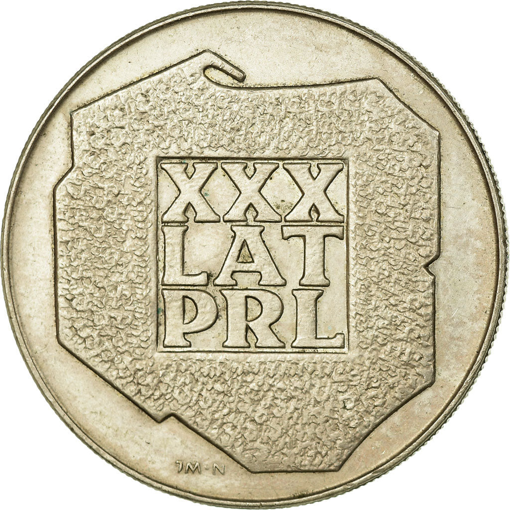 Coin, Poland, 200 Zlotych, 1974, Warsaw, EF(40-45), Silver, KM:72