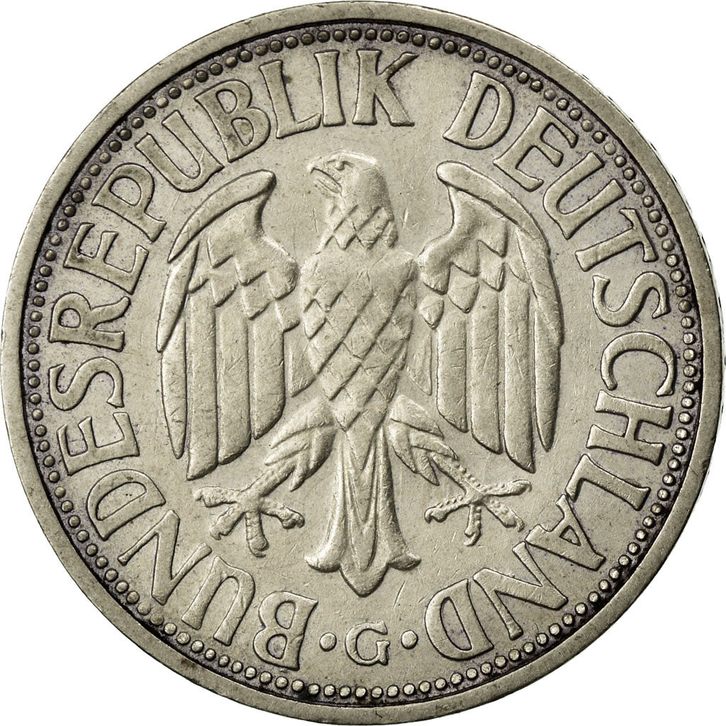 Coin, GERMANY - FEDERAL REPUBLIC, 2 Mark, 1951, Karlsruhe, EF(40-45)