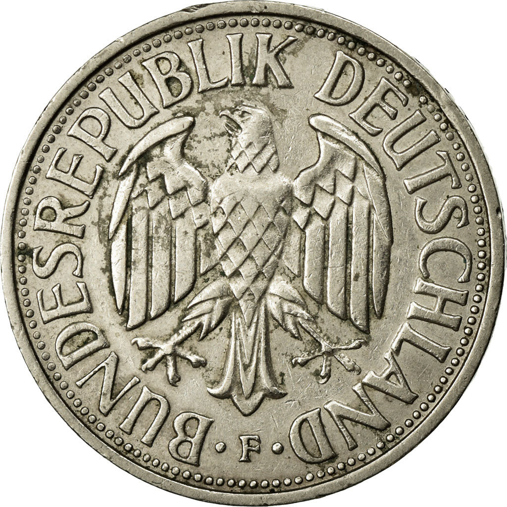 Munten, Federale Duitse Republiek, 2 Mark, 1951, Stuttgart, ZF, Copper-nickel