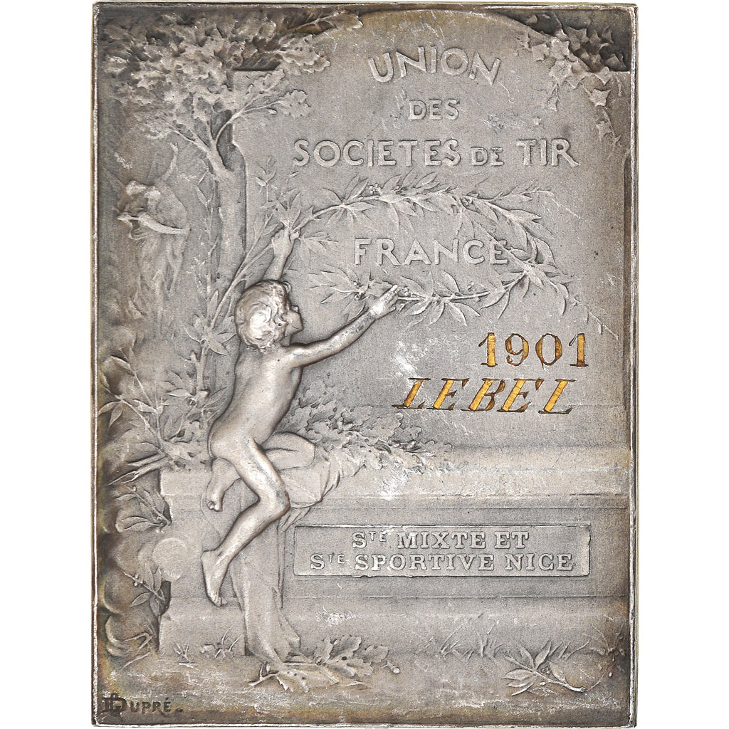 Francia, medalla, Société Mixte et Sportive de Nice, Sports & leisure, 1901