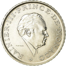 Coin, Monaco, Rainier III, 2 Francs, 1979, EF(40-45), Nickel, KM:157, Gadoury:MC
