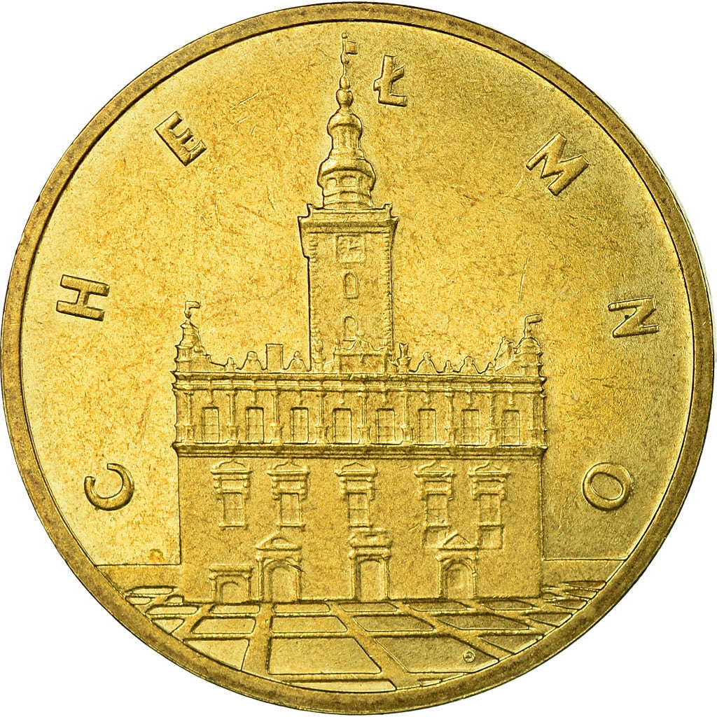Münze, Polen, Chelmno Palace, 2 Zlote, 2006, Warsaw, SS, Messing, KM:545