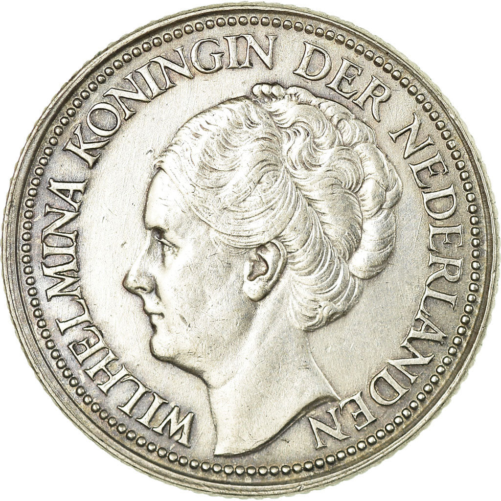 Monnaie, Pays-Bas, Wilhelmina I, 25 Cents, 1941, TTB+, Argent, KM:164