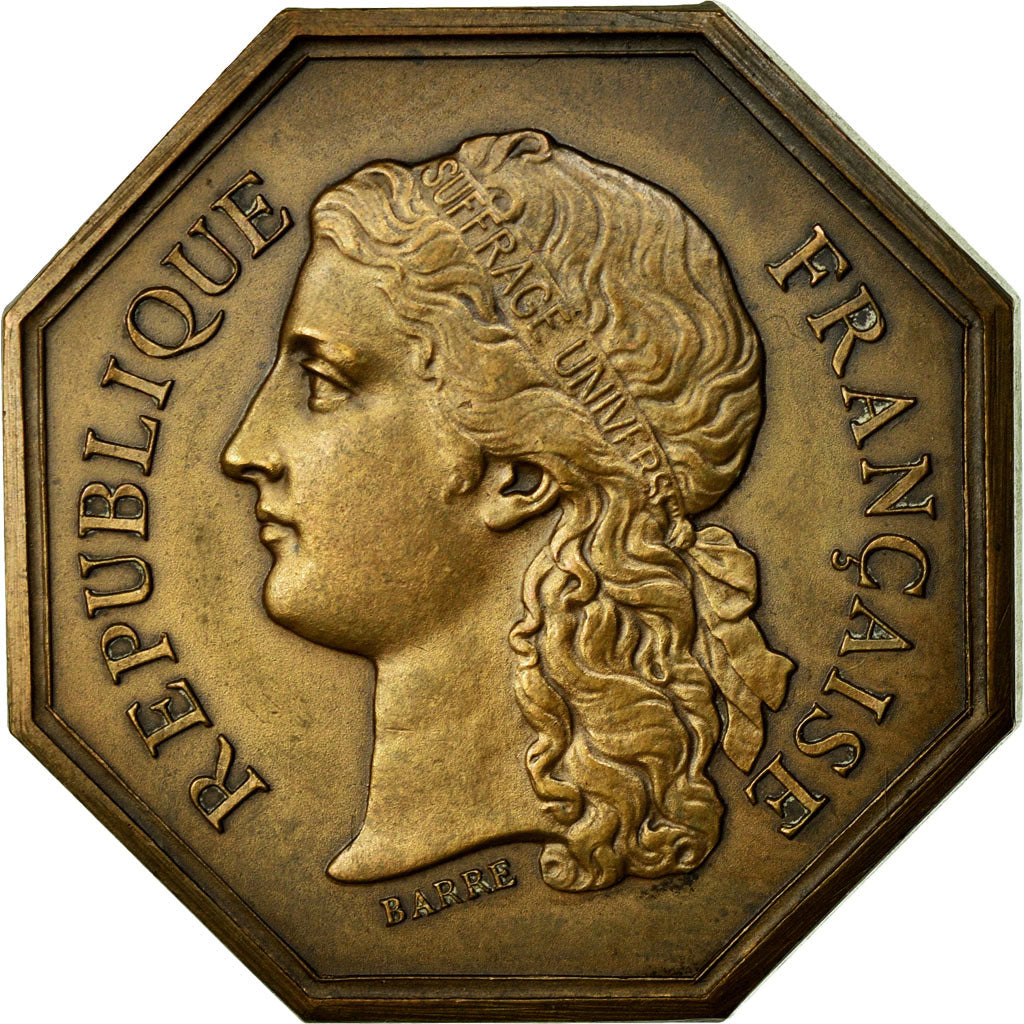 Frankrijk, Token, Notary, UNC-, Bronze, Lerouge:480