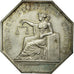 France, Token, Notary, AU(55-58), Silver, Lerouge:149