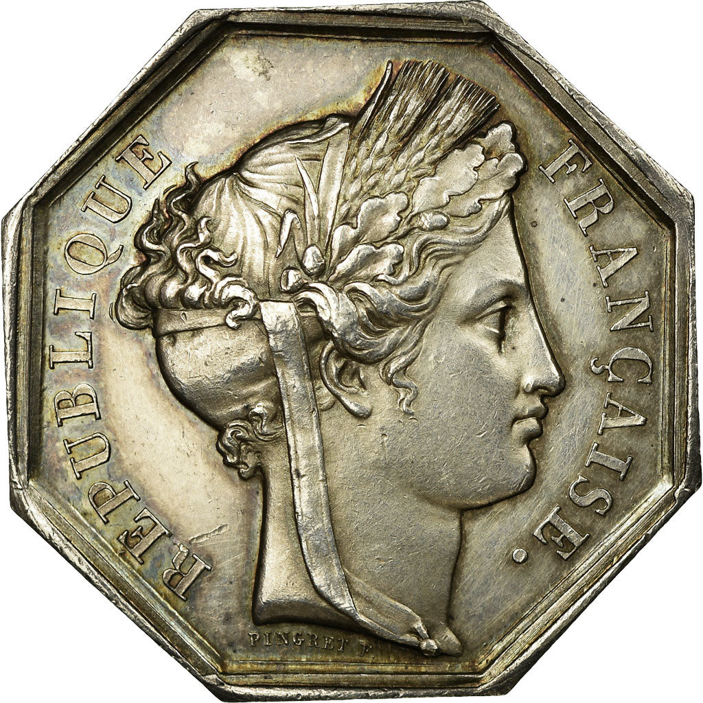 France, Jeton, Notaires de l'Arrondissement de Fontainebleau, Pingret, SUP