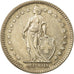 Coin, Switzerland, 2 Francs, 1944, Bern, AU(55-58), Silver, KM:21