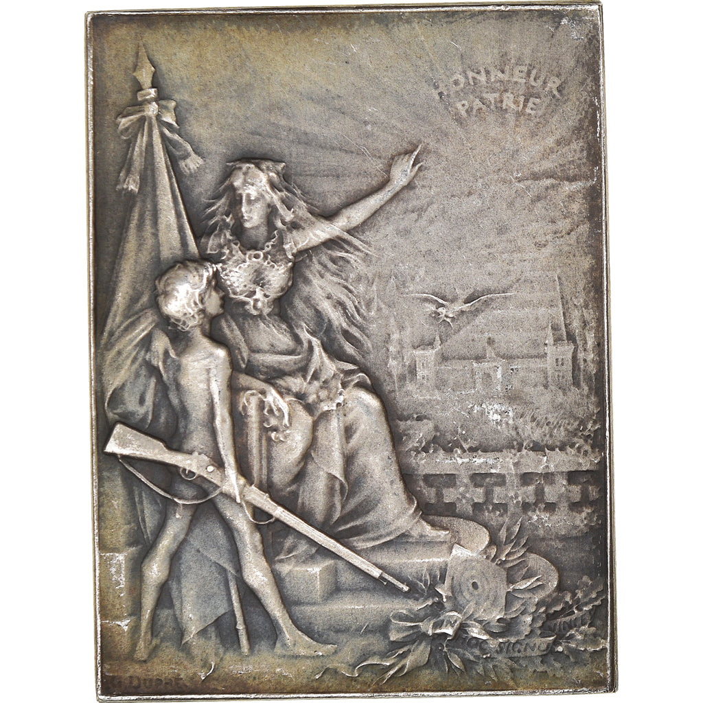 Frankreich, Medaille, Union des Sociétés de Tir de France, Sports & leisure