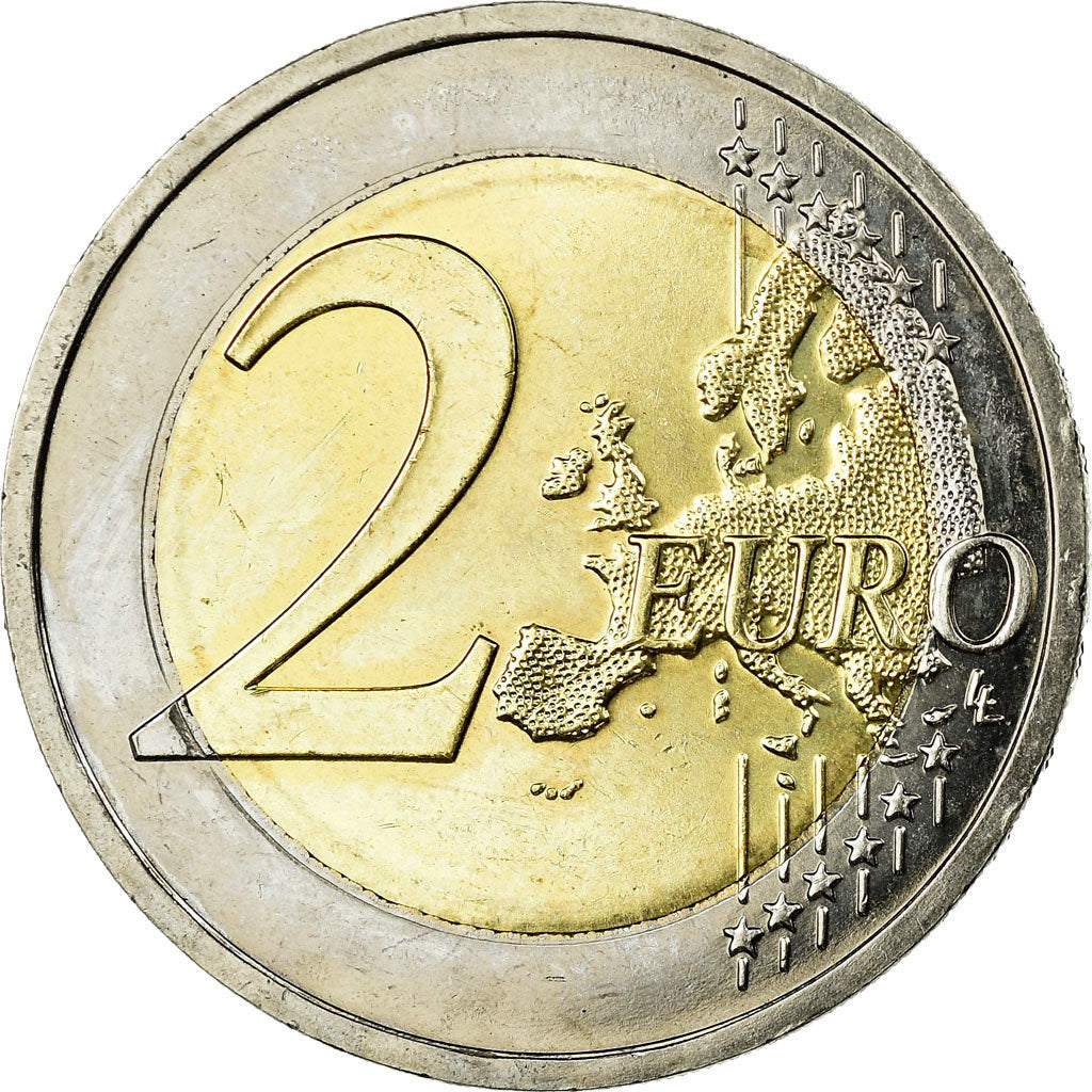 Niemcy - RFN, 2 Euro, Cathédrale d'Hambourg, 2008, Munich, EF(40-45)