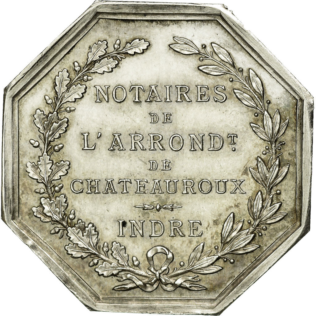 France, Token, Notaires de l'Arrondissement de Châteauroux, Indre, n.d.