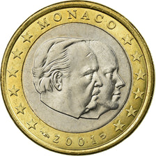 Monaco, Euro, Prince Rainier et Prince Albert, 2003, AU(55-58), Bi-Metallic