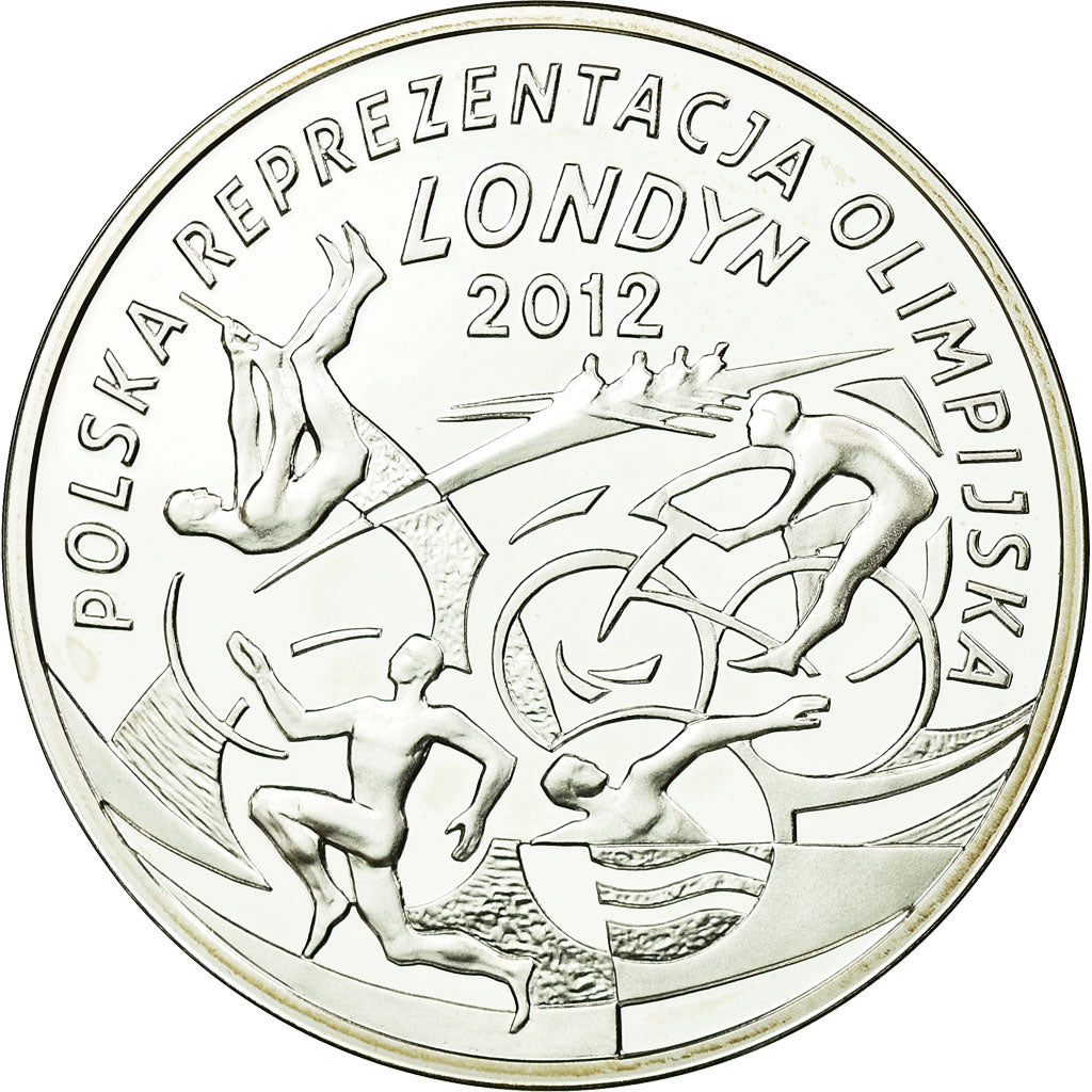 Münze, Polen, 10 Zlotych, 2012, Warsaw, BE, STGL, Silber, KM:833